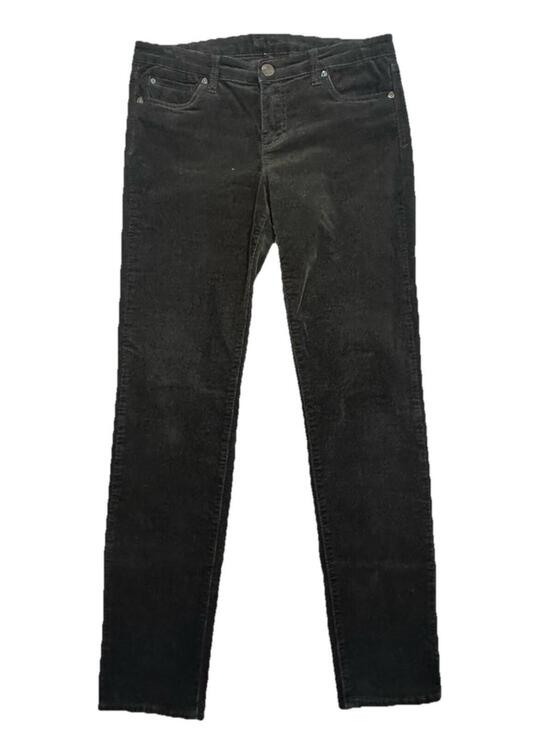 Kut from the Kloth Pants - KUT from the Kloth Womens 10 Brown Zip Fly Diana Stretch Corduroy Skinny Pants